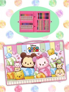 ディズニー ツムツム にぎやかアイスクリーム プレミアムおっきいお絵かきセット を投入いたしました Claw Machine Game Toreba