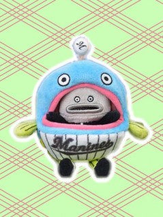 千葉ロッテマリーンズ マスコットu201c謎の魚u201d』を投入いたしました 